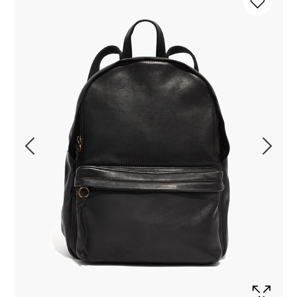 Madewell Lorimer Black Backpack
